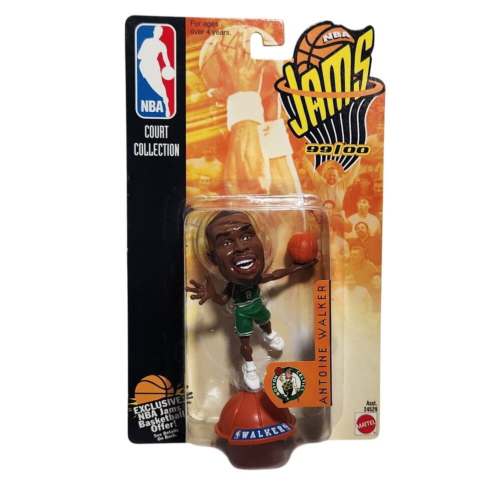 NBA Jams Antoine Walker '99/'00 Season 4" Figure Mattel /Upper Deck 98 Brand New